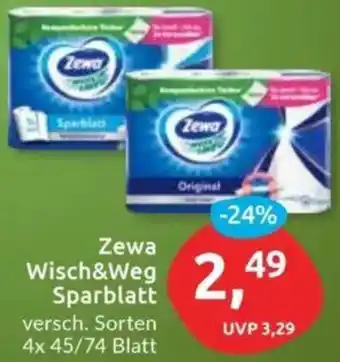 Budni Zewa Wisch&Weg Sparblatt Angebot