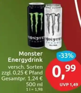 Budni Monster Energydrink Angebot