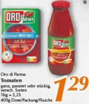 inkoop Oro di Parma Tomaten Angebot