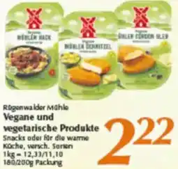 inkoop Regenwalder Mühle Vegane und vegetarische Produkte Angebot