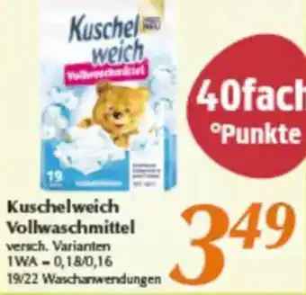 inkoop Kuschelweich Vollwaschmittel Angebot