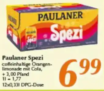 inkoop Paulaner Spezi Angebot