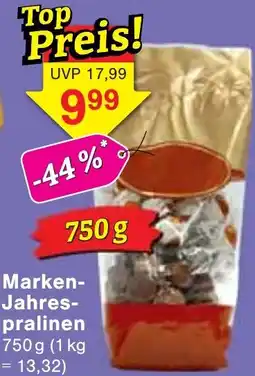 Wiglo Wunderland Marken Jahrespralinen Angebot