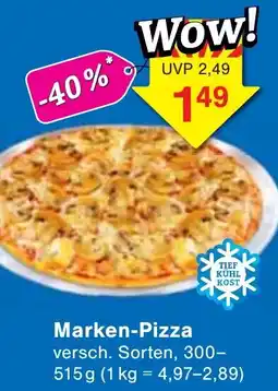 Wiglo Wunderland Marken-Pizza Angebot