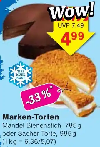 Wiglo Wunderland Marken-Torten Angebot