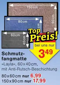 Wiglo Wunderland Schmutzfangmatte Angebot