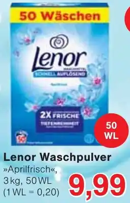 Wiglo Wunderland Lenor Waschpulver Angebot