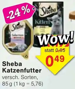 Wiglo Wunderland Sheba Katzenfutter Angebot