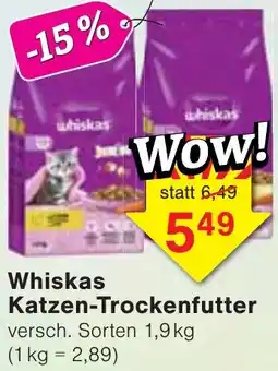 Wiglo Wunderland Whiskas Katzen-Trockenfutter Angebot