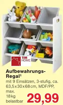 Wiglo Wunderland TIM HOME Aufbewahrungs Regal Angebot