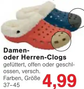 Wiglo Wunderland Damen oder Herren-Clogs Angebot