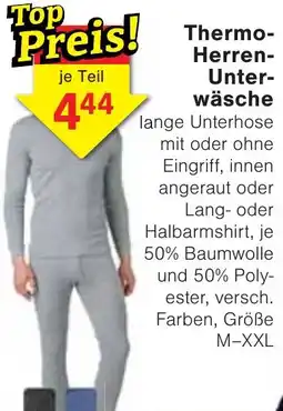 Wiglo Wunderland Thermo Herren Unterwäsche Angebot