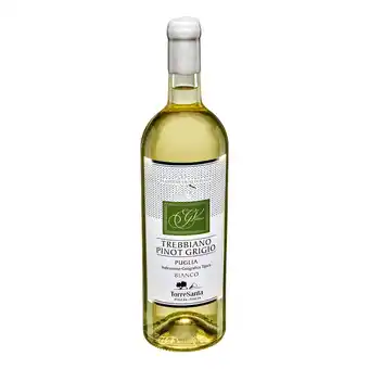 Netto Marken-Discount Torre Santa Trebbiano Pinot Grigio Puglia IGT 11,5 % vol 0,75 Liter - Inhalt: 6 Flaschen Angebot