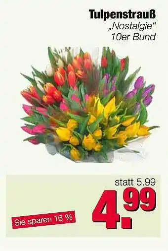 Edeka Scherer Tulpenstrauẞ Angebot