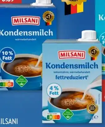 Aldi Süd Milsani Teilentrahmte Kondensmilch Angebot