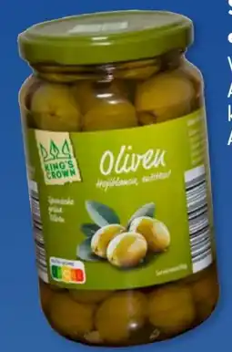 Aldi Süd King's Crown Hojiblanca spanische Oliven Vegan Angebot