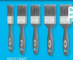 Aldi Süd Deco Craft Soft Touch Pinselset 5 tlg Angebot