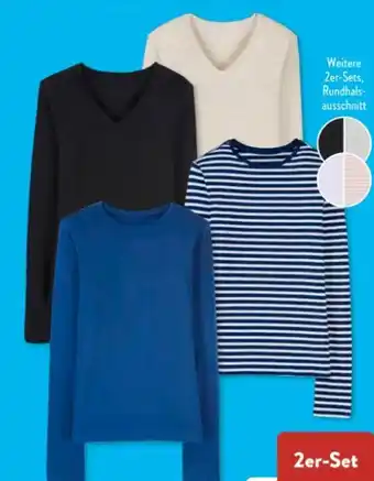 Aldi Süd Up2Fashion Damen Basic-Shirts Angebot