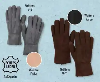 Aldi Süd Up2Fashion Damen Lammfell-Fingerhandschuhe Angebot