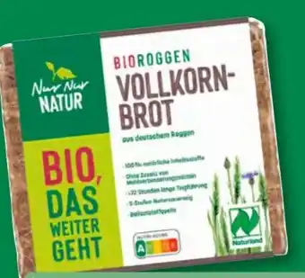 Aldi Süd Nur Natur Bio-Roggenvollkornbrot Angebot