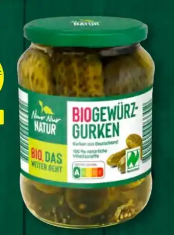 Aldi Süd Nur Natur Bio-Gewürzgurken Angebot