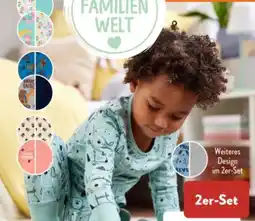 Aldi Süd Lily & Dan Kinder Pyjama 2er-Set Angebot