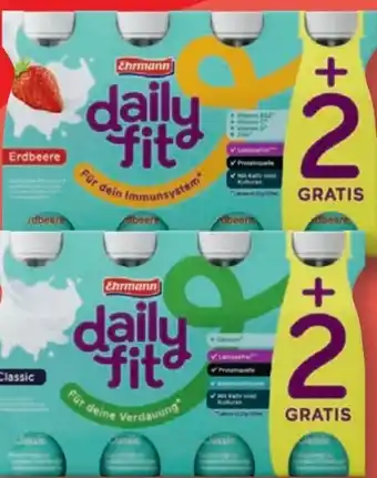 Lidl Ehrmann Daily Fit Joghurt Drink Angebot