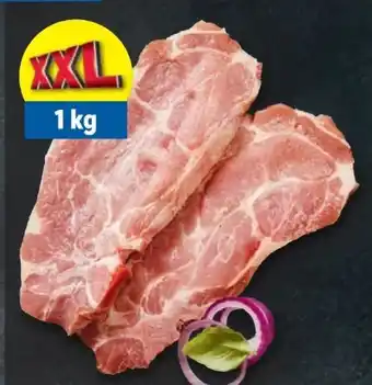 Lidl Metzgerfrisch Schweine-Nackenkotelett XXL Angebot