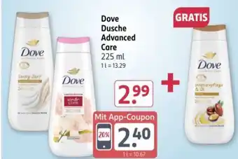 Rossmann Dove Dusche Advanced Care Angebot