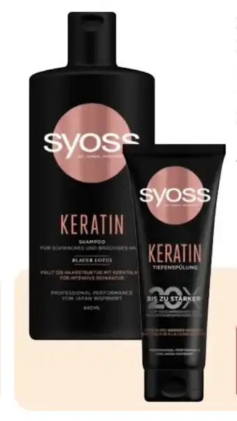 Rossmann Syoss Shampoo Angebot