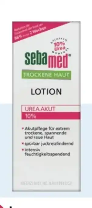 Rossmann Sebamed Urea Akut Lotion Angebot