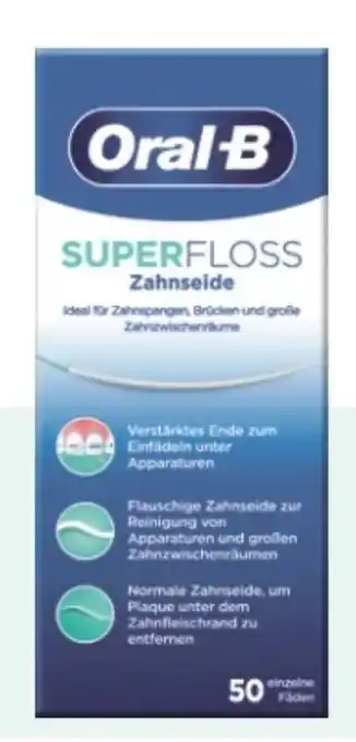 Rossmann Oral-B Superfloss Zahnseide Angebot