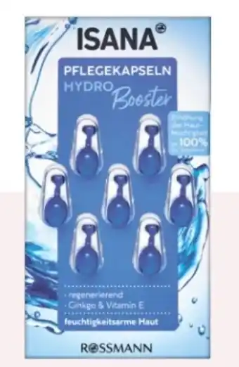 Rossmann Isana Pflegekapseln Hydro Booster Angebot