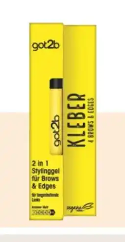 Rossmann Schwarzkopf Got2b Gel-Kleber Angebot