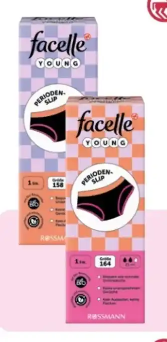 Rossmann Facelle Young Periodenslip Größe 158 Angebot