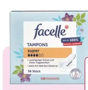 Rossmann Facelle Tampons Super Angebot