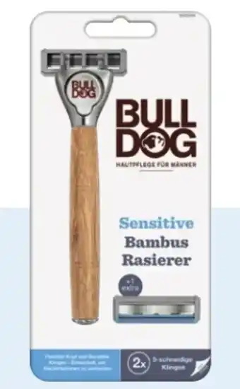 Rossmann Bulldog Hautpflege Sensitive Rasierapparat Angebot