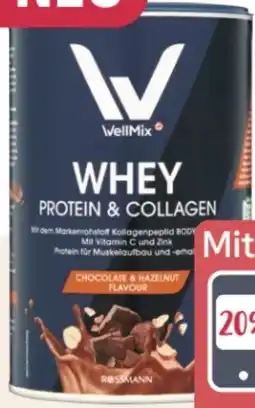 Rossmann Wellmix Sport Whey Protein & Collagen Angebot