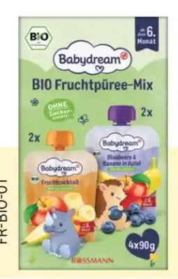 Rossmann Babydream Bio Quetschbeutel Angebot