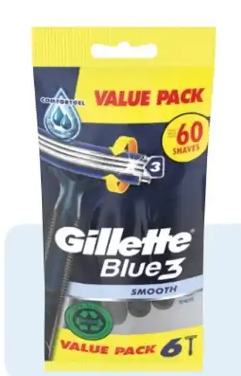 Rossmann Gillette Blue 3 Einwegrasierer Angebot