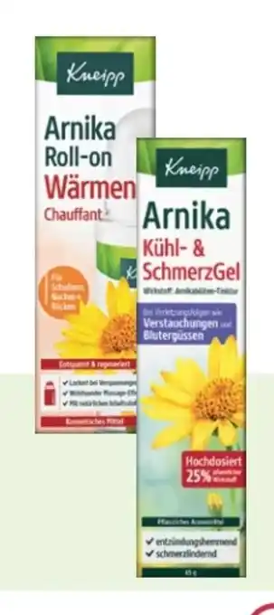 Rossmann Kneipp Arnika Kühl-Schmerz-Gel Angebot