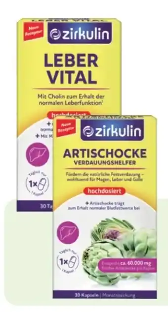 Rossmann Zirkulin Leber Vital Angebot