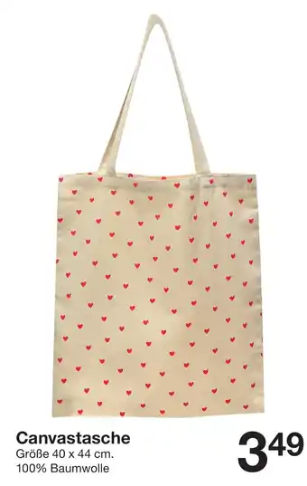 Zeeman Canvastasche Angebot