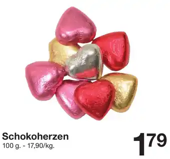 Zeeman Schokoherzen Angebot