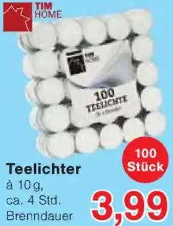 Jawoll Teelichter Angebot