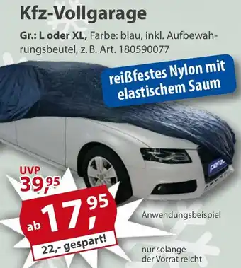 Sonderpreis Baumarkt Kfz-Vollgarage Angebot