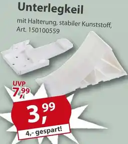 Sonderpreis Baumarkt Unterlegkeil Angebot