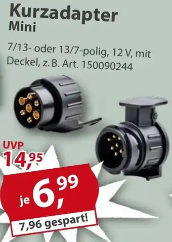 Sonderpreis Baumarkt Kurzadapter Mini Angebot