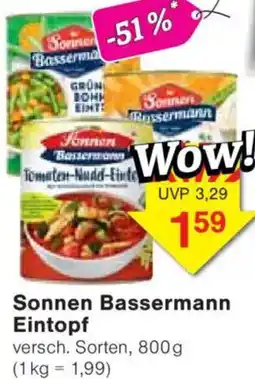 Jawoll Sonnen Bassermann Eintopf Angebot