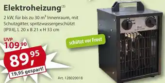 Sonderpreis Baumarkt Elektroheizung Angebot